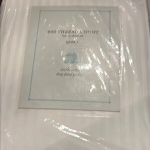 Target White Premium Cotton Sheet Set